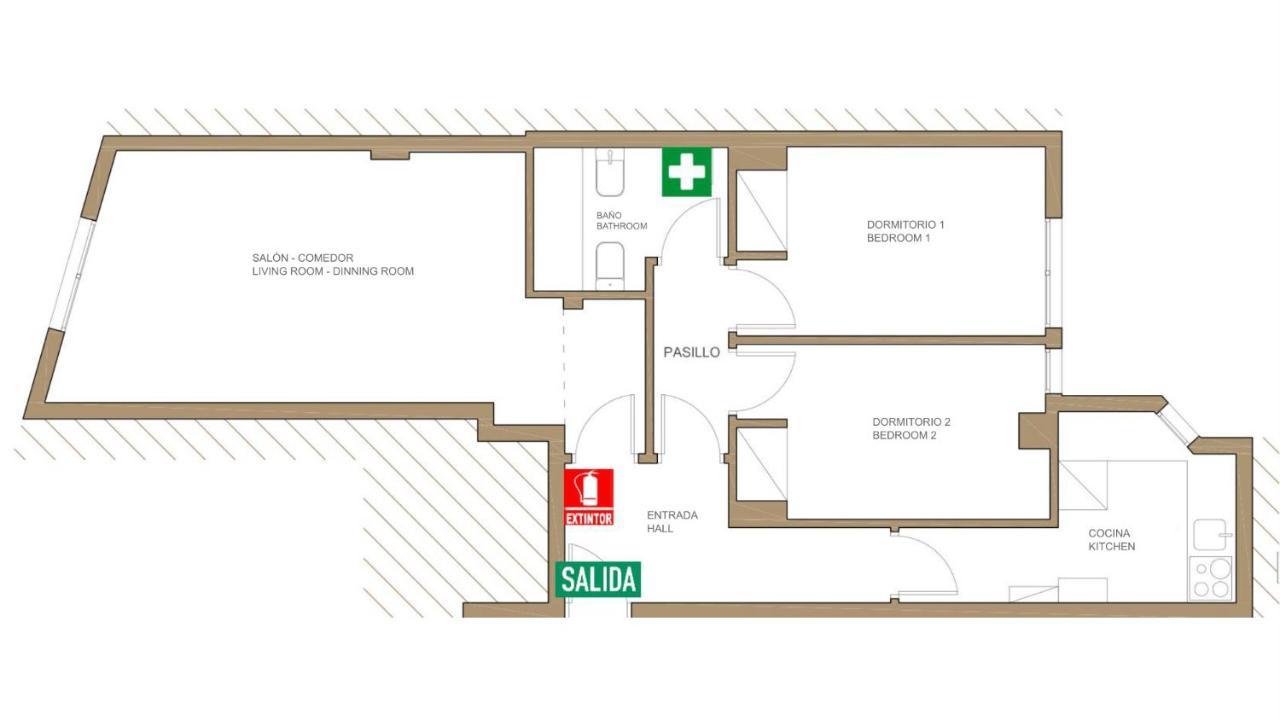Central And Modern- 2 Bedrooms 1 Bathroom - Mintystay- Sol มาดริด ภายนอก รูปภาพ
